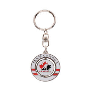 JF Sports Team Canada Spinner Key Chain