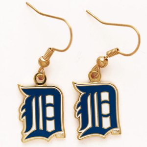 Wincraft Detroit Tigers Team Logo Dangle Earrings