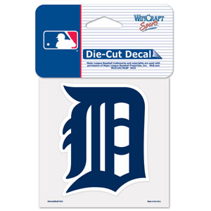 Wincraft Detroit Tigers 4''x4'' Color Die Cut Decal