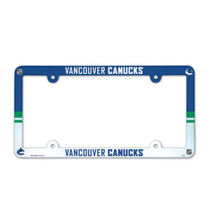 Wincraft Vancouver Canucks Plastic License Plate Frame