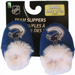 Forever Collectibles Vancouver Canucks Baby Bootie Slippers