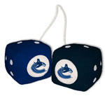 Fremont Die Vancouver Canucks Fuzzy Dice