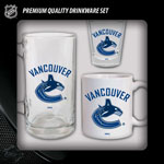 Hunter Manufacturing Vancouver Canucks Drinkware Fan Pack - Set of 3