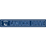 Fremont Die Vancouver Canucks Plastic Street Sign