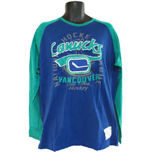 Old Time Hockey Vancouver Canucks Concord Long Sleeve T-Shirt