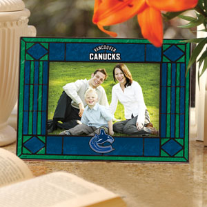 Vancouver Canucks Horizontal Art Glass Picture Frame by The Memory Company