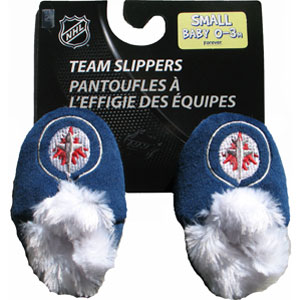Forever Collectibles Winnipeg Jets Baby Bootie Slippers
