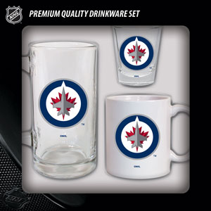 Hunter Manufacturing Winnipeg Jets Drinkware Fan Pack - Set of 3
