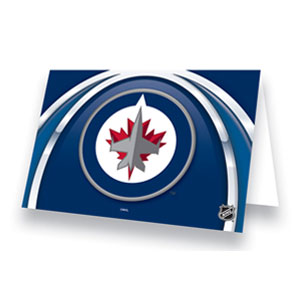 Hunter Manufacturing Winnipeg Jets Greeting Card