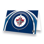 Hunter Manufacturing Winnipeg Jets Greeting Card