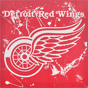 Forever Collectibles Detroit Red Wings Canvas Wall Logo